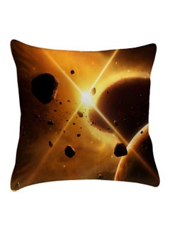 Buy Printed Pillow Cover Polyester Multicolour 40x40cm in Egypt