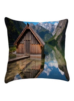 Buy Printed Pillow Cover polyester Multicolour 40x40cm in Egypt