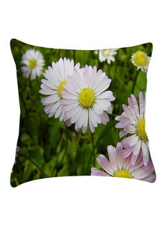 Buy Printed Pillow Cover Polyester Multicolour 40x40cm in Egypt