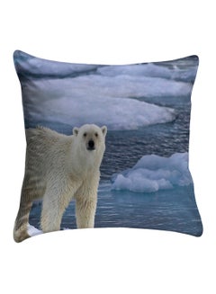 Buy Printed Pillow Cover Polyester Multicolour 40x40cm in Egypt