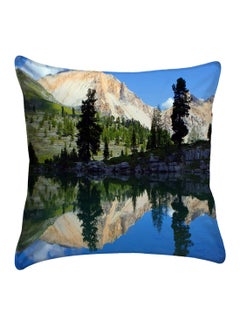 Buy Printed Pillow Cover polyester Multicolour 40x40cm in Egypt