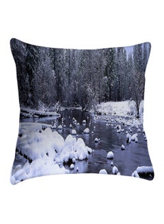 Buy Printed Pillow Cover polyester Multicolour 40x40cm in Egypt