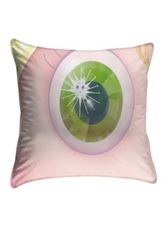 Buy Printed Pillow Cover Polyester Multicolour 40x40cm in Egypt