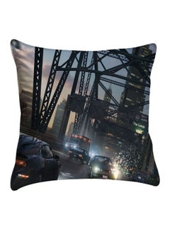 Buy Printed Pillow Cover polyester Multicolour 40x40cm in Egypt