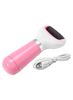 Buy Rechargeable Foot File Callus Remover Pink 9inch in UAE