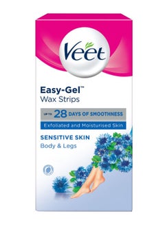 Buy 20-Piece Easy Gel Wax Strips in Saudi Arabia