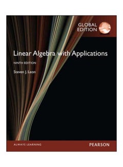 اشتري Linear Algebra With Applications paperback english - 19-Mar-15 في مصر