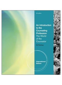 Buy An Introduction To The Counseling Profession The World Of The Counselor paperback english - 10-Jun-11 in Egypt