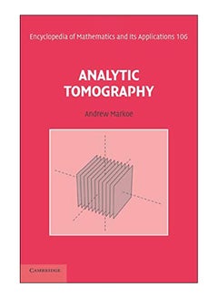 Buy Analytic Tomography paperback english - 21-Aug-14 in Egypt