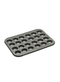 Buy 24-Cup Mini Cupcake Pan Black 13.5 x 10.25 x .75inch in UAE