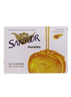 Buy Honey And Almond Oil Pure Glow Glycerin Bathing Soap 125g in UAE