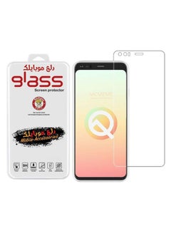 Buy Tempered Glass Screen Protector For Google Pixel 4 XL Clear in UAE