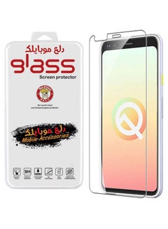 Buy Tempered Glass Screen Protector For Google Pixel 4 Clear in UAE