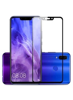 Buy Tempered Glass Screen Protector For Huawei Nova 3i Black/Clear in UAE