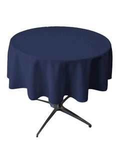 Buy Polyester Poplin Tablecloth Navy Blue 51 x 51 x 0.1inch in UAE