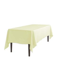 Buy Solid Pattern Table Cloth Tea Green 60inch in Saudi Arabia