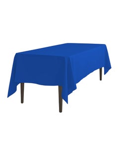 Buy Solid Pattern Table Cloth Royal Blue 60 x 126inch in Saudi Arabia