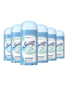 Buy Pack Of 6 Ph Balanced Unscented Deodorant in UAE