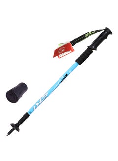 Buy 3-Section Adjustable Anti-Shock Trekking Hiking Walking Stick 65.00*4.00*4.00cm in UAE