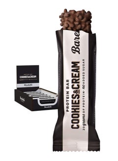 اشتري Cookies And Cream Protein Bar of 55g Pack Of 12 في السعودية