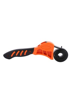 Buy Rubber Strap Wrench Orange/Black 8inch in Saudi Arabia