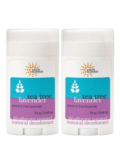 Buy Pack Of 2 Natural Lavender Deodorant in UAE