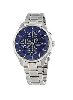 Seiko Men's Round Shape Stainless Steel Chronograph Wrist Watch - Silver -  SKS537P1 Egypt | Cairo, Giza