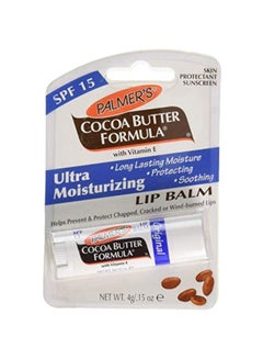 Buy Cocoa Butter Formula Lip Balm SPF 15 4grams in UAE