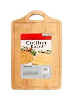 Buy Wooden Chopping Board Beige 11x18centimeter in UAE