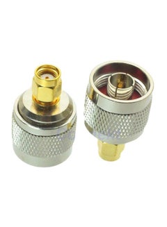 Buy N-Type To RP-SMA Connector Silver/Gold in Saudi Arabia