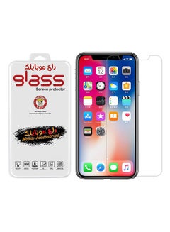 Buy Tempered Glass Screen Protector For Apple iPhone 11 Clear in UAE