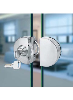 Buy Door Lock Set Silver 15 X 10 X 5centimeter in Saudi Arabia