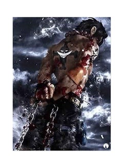 Buy Anime One Piece Metal Plate Poster Multicolour 15 x 20cm in UAE