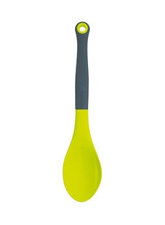 Buy Colourworks Bright Multi-Function Silicone Cooking Spoon Green/Blue 29centimeter in UAE