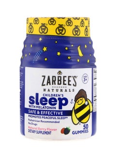 Buy Sleep With Melatonin Dietary Supplement - 50 Gummies in UAE