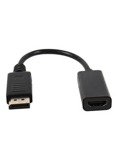 Buy Display Port To HDMI Converter Black in Egypt