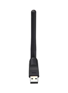 Buy USB WiFi Antenna With Wireless Adapter Black in Egypt