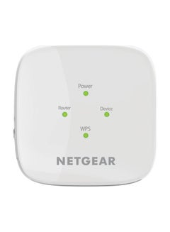 Buy AC1200 802.11AC Dual Band Wifi Range Extender EX6110-100UKS Boost Your Existing Wifi Boost The Range Of Your Wifi Network To Every Corner Of Your Home For Maximum Wifi Performance White in Saudi Arabia