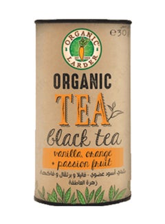 اشتري شاي أسود عضوي بالفانيليا والبرتقال وفاكهة زهرة العاطفة 30جرام في الامارات