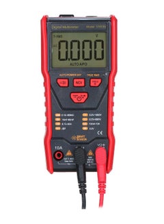 Buy Portable LCD Display Dial Measuring Universal Multimeter Tester Red/Black in Saudi Arabia