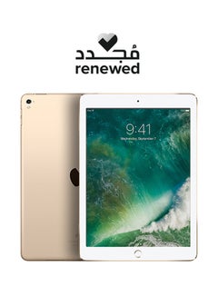Buy Renewed - iPad 2017 (5th Generation) 9.7inch, 32GB,WiFi Gold With Facetime - International Version in Saudi Arabia