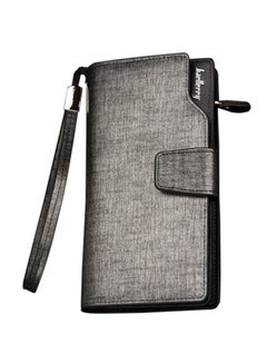 Buy PU Leather Credit Card Holder Silver in UAE