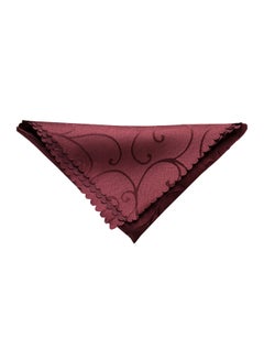 Buy 10-Piece High-Grade Jacquard Table Napkin Set Brown 30x10x12centimeter in Saudi Arabia