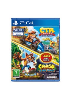 اشتري لعبة "Crash N.Sane Trilogy And CTR (Crash Team Racing) - Crash Game Bundle Edition باللغة الإنجليزية/ العربية (إصدار المملكة العربية السعودية) - playstation_4_ps4 في مصر