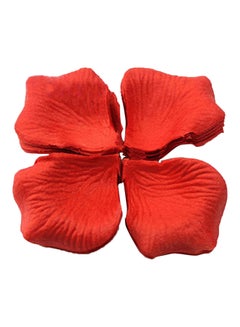 Buy 1000 Pcs Artificial Rose Petals Red 5x5.5cm in Saudi Arabia