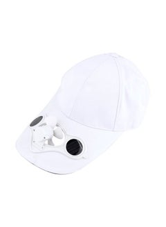 اشتري قبعة كاجوال للحماية من الشمس أبيض/ أسود في الامارات