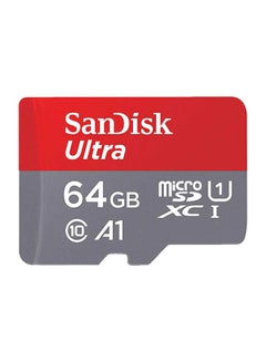 Buy Ultra Class 10 MicroSDXC A1 Memory Card Red/Grey/White in Saudi Arabia