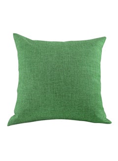 Buy 4-Piece Solid Pattern Decorative Pillow polyester Grey 65x65cm in Saudi Arabia