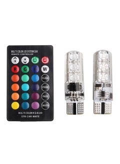 Buy 2-Piece Car LED With SMD Infrared Remote Control in UAE