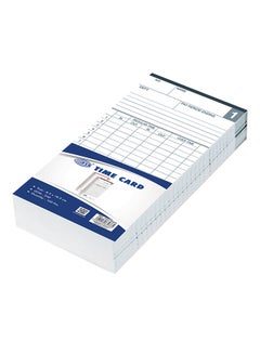 Buy 100-Piece Time Card White in UAE